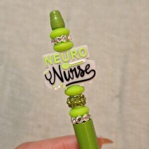 Neuro Nurse Handmade Beaded Writing Pen